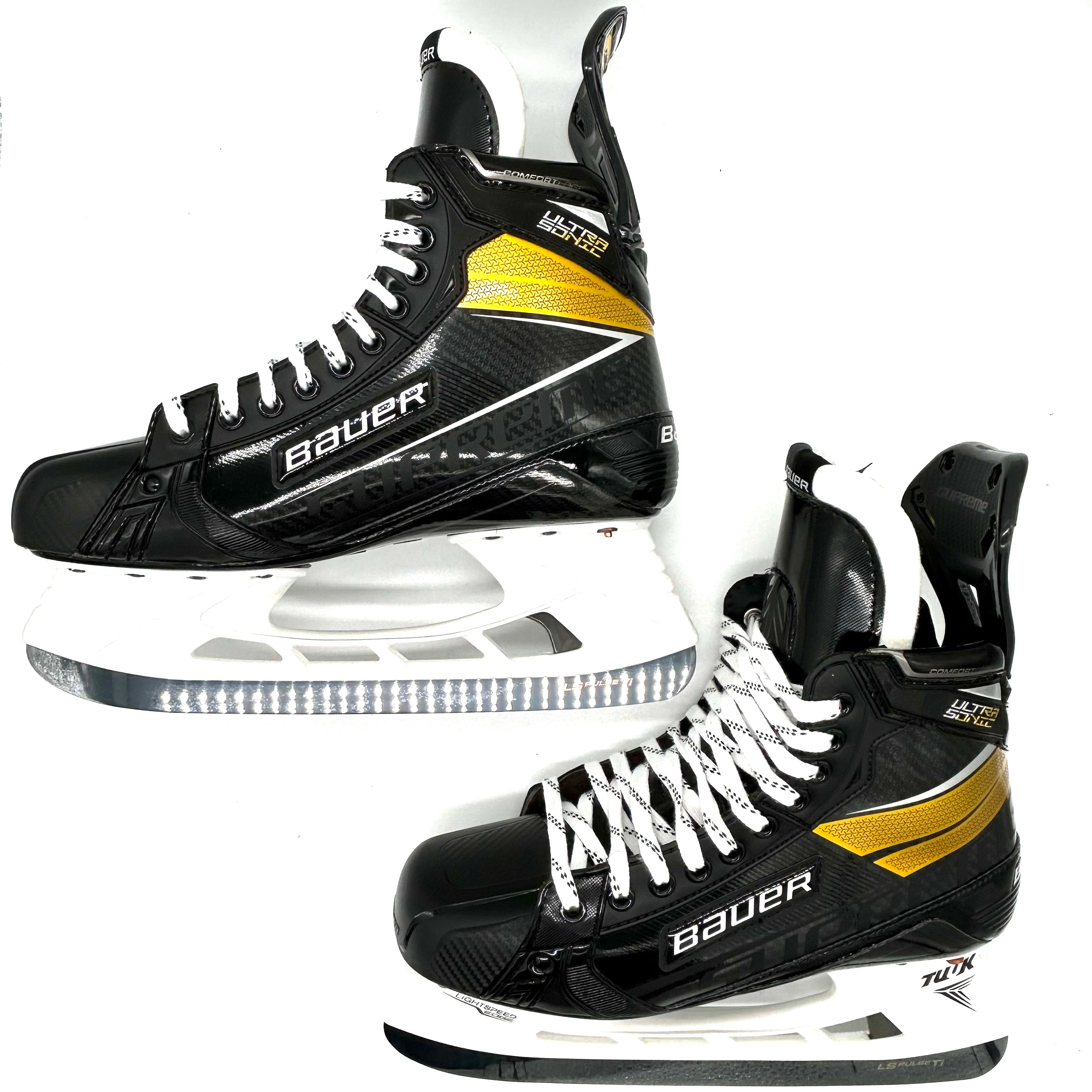 Patins de hockey Bauer Supreme Ultrasonic - Pro Stock - Taille 9.75EE